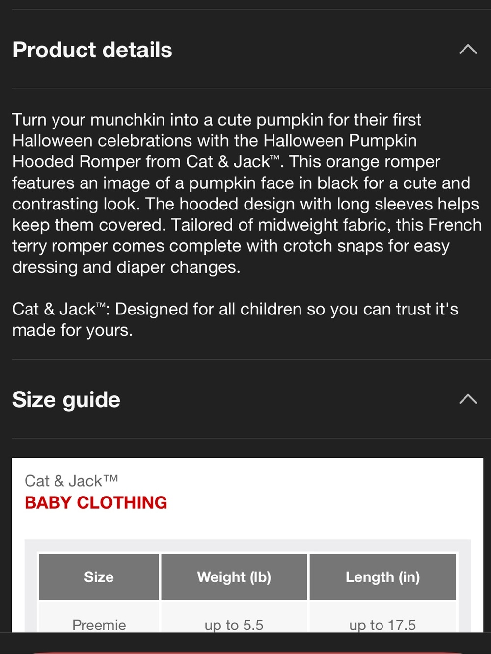 π NWT Cat & Jack Halloween Baby Outfit Bundle - Romper - Sweatsuit - Pumpkin π - Picture 9 of 16